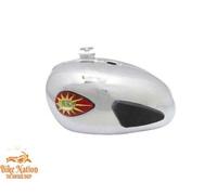 SERBATOIO CARBURANTE CROMATO BSA A65 THUNDERBOLT (DUAL CARB) + GINOCCHIERA...