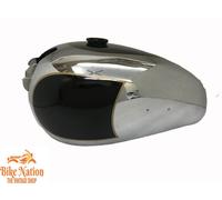 Serbatoio carburante cromato verniciato nero BSA GOLDEN FLASH A10 MODELLO...