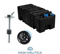 SERBATOIO CARBURANTE "ERCOLE" + INDICATORE LIVELLO E SENSORE VERTICALE BARCA