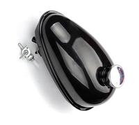 Serbatoio carburante for gas moto da 3 litri con interruttore for tappo for bici da bicicletta motorizzata Accessorio in metallo Tanica for gas carburante Serbatoi di benzina
