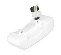 Serbatoio Carburante per Decespugliatore, Parte di Ricambio in Plastica Densa Ad Alta Durezza con Tubo Anti Invecchiamento per Decespugliatore CG430 520 43CC 52CC 47CC