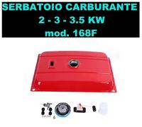 Serbatoio carburante per Generatori da 2 - 3 - 3,5 kw modello 168F Benzina