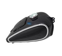 Serbatoio Carburante Petrolio Con Tappo Striscia Nera E Bianca Per Bmw R71 AEs