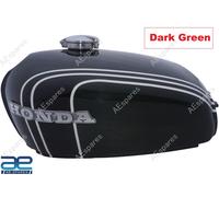 Serbatoio Carburante Verde Scuro Petrolio Per Honda CB350 K3 K4 71-73