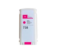 Serbatoio Cartuccia Inchiostro 498N8A 676M6A 676M7A 676M8A 130ML Con Inchiostro Pigmentato Compatibile Con HP Designjet T738 T850 T950(Magenta)