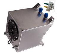 Serbatoio cella a combustibile universale alluminio 2,5 galloni + Sensor livello