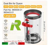 Serbatoio Cestino Tanica Contenitore Trasparente per Dyson V11 V15 SV14 , SV17
