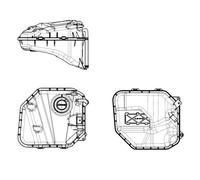 Serbatoio di espansione, liquido di raffreddamento NRF 454032