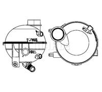 Serbatoio compensazione, Refrigerante bianco CRT 18 000S MAHLE per PEUGEOT