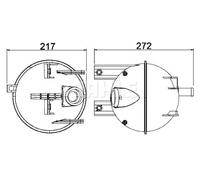 MAHLE ORIGINAL CRT 4 000S Serbatoio compensazione refrigerante