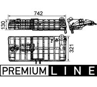 MAHLE ORIGINAL CRT 40 000P Serbatoio compensazione refrigerante