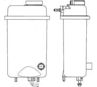 Serbatoio compensazione, Refrigerante MAHLE CRT 52 000S per 7 (E38) 3 1994-1996