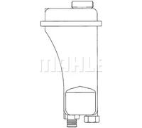 Serbatoio compensazione, Refrigerante nero CRT 51 000S MAHLE per BMW 3 Coupé 3 7