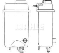 Serbatoio compensazione, Refrigerante nero CRT 52 000S MAHLE per BMW 7 8 5