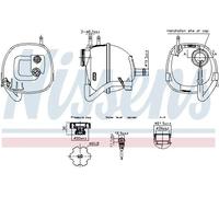 NISSENS 996222 Serbatoio compensazione refrigerante