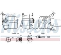 NISSENS 996239 Serbatoio compensazione refrigerante