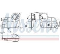 NISSENS 996299 Serbatoio compensazione refrigerante