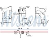 NISSENS 996304 Serbatoio compensazione refrigerante