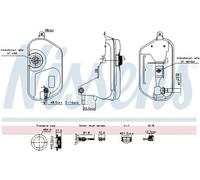 NISSENS 996327 Serbatoio compensazione refrigerante