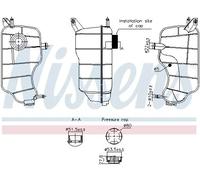 NISSENS 996338 Serbatoio compensazione refrigerante