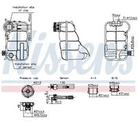NISSENS 996344 Serbatoio compensazione refrigerante