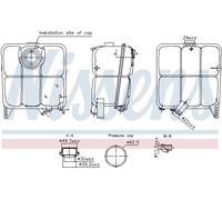 NISSENS 996346 Serbatoio compensazione refrigerante