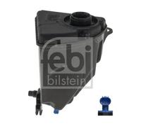 Serbatoio compensazione, Refrigerante Plastica nero 49642 FEBI BILSTEIN per BMW