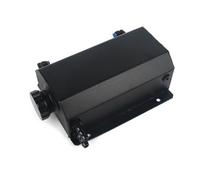 Serbatoio compensazione Serbatoio Raccolta Dell'olio Universale In Alluminio 1L/2L Troppo PienoDel Radiatore Liquido Raffreddamento Motore Serbatoio compensazione Refrigerante(2LYH-Black)