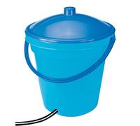 Serbatoio con portagomma SERBATOIO PLAST.C/MANICO+COP. LT.18