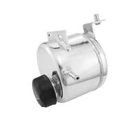Serbatoio Coolant Overflow Adatto Per Mini Cooper R55 R56 R57 R58 Collettore Di Raffreddamento Serbatoio Di Troppo Pieno E Tappo Serbatoio In Alluminio SERBATOIO ESPANSIONE RADIATORE(Silver)