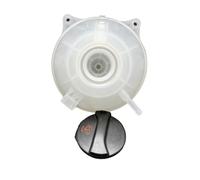 Serbatoio Coolant Overflow Serbatoio di espansione del liquido di raffreddamento + tappo adatto per VW GOLF MK2 MK3 CADDY JETTA PASSAT POLO Berlina 1H0121407A 357121407A SERBATOIO ESPANSIONE RADIATORE