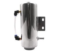 Serbatoio Coolant Overflow Serbatoio di espansione universale in acciaio inossidabile per collettore di raffreddamento dell'acqua, 8,07x2,95 pollici Serbatoio di espansione motore