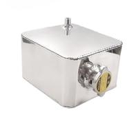 Serbatoio Coolant Overflow Serbatoio di recupero del liquido di raffreddamento dell'acqua per auto universale da 2,5 litri in alluminio SERBATOIO ESPANSIONE RADIATORE