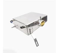 Serbatoio Coolant Overflow Serbatoio di troppo pieno del refrigerante in alluminio da 2 litri, adatto per Supra MK III IV 7MGTE 2JZGT, argento