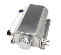 Serbatoio Coolant Overflow Serbatoio Di Troppo Pieno Universale In Alluminio Da 1L/2L Per Radiatore Liquido Raffreddamento Motore Contenitore Raccolta Dell'olio Serbatoio refrigerante(CN-2L-Silver)