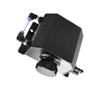 Serbatoio Coolant Overflow Serbatoio Espansione Liquido Di Raffreddamento Del Radiatore Quadrato In Alluminio Universale Da 1 Litro Per Auto Serbatoio Recupero Dell'acqua Nero SERBATOIO ESPANSIONE RAD