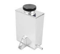 Serbatoio Coolant Overflow Serbatoio refrigerante universale per radiatore in alluminio da 600 ml con indicatore di livello Serbatoio di Espansione(Black)