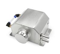 Serbatoio Coolant Overflow Troppo Pieno Liquido Di Raffreddamento Del Motore Dell'auto In Alluminio Da 1L/2L Con Indicatore Di Livello, Serbatoio Di Sfiato Universale Dell'olio Serbatoio refrigerante(