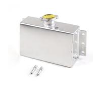 Serbatoio Coolant Per Civic 240SX Per WRX Per Eclipse Per Per Integra Serbatoio Espansione Refrigerante Da 1L Troppo Pieno Serbatoio Compensazione Carburante Serbatoio Refrigerante(D'argento)