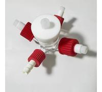 Serbatoio da laboratorio a tre elettrodi a cinque colli con cella elettrolitica micro sigillata da 10 ml PTFE