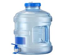 Serbatoio d'acqua 11.3L Contenitore d'acqua con gusto, coperchio a vite e spazzola, contenitore per campeggio in plastica portatile per casa, picnic, escursioni, serbatoio delle acque di viaggio
