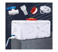 Serbatoio d'acqua da 15-200 litri con rubinetto, contenitore portatile for acqua di pronto soccorso for campeggio, camper(200L/52.8gal)