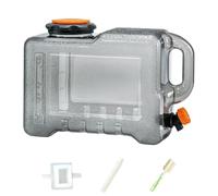 Serbatoio d'acqua di grande capacità, mensa da esterno riutilizzabile con beccuccio, 20 x 23,5 cm, contenitore per acqua portatile resistente per campeggio, escursionismo, barbecue, stoccaggio