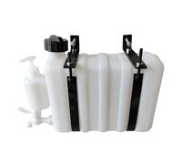 Serbatoio d'acqua dolce - Contenitore per acqua da campeggio con rubinetto, portatile per acqua da 9 litri | Porta acqua per rubinetto, contenitore in plastica compatto e leggero senza BPA per