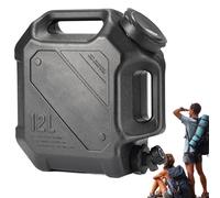 Serbatoio d'acqua portatile - Contenitore per acqua da campeggio, serbatoio 'acqua da 12 litri con rubinetto Grandi caraffe d'acqua | Forniture da picnic portatili, stoccaggio 'acqua nella