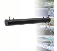 Serbatoio d'acqua pressurizzato per doccia da campeggio, doccia solare da tetto con tubo dell'acqua e soffione, doccia da campeggio portatile per veicoli, camion, SUV, berline, camper,20L/5.28gal