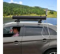 Serbatoio d'acqua pressurizzato solare, serbatoio per doccia stradale ad alta pressione, doccia da tetto per camion da campeggio con soffione per SUV, camper e veicoli fuoristrada,20L/5.28gal