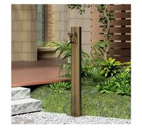 Serbatoio d'Acqua, Rubinetto per Colonna d'Acqua da Giardino per Decorazioni Esterne, Rubinetto per irrigazione Rotondo con Pistola a spruzzo e Rubinetto per Uccelli per Patio e Te