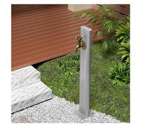 Serbatoio d'Acqua, Rubinetto per Colonna d'Acqua da Giardino per Decorazioni Esterne, Rubinetto per irrigazione Rotondo con Pistola a spruzzo e Rubinetto per Uccelli per Patio e Te