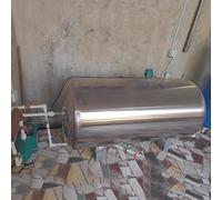 Serbatoio d'aria con pompa for pozzo in acciaio inossidabile, serbatoio di stoccaggio dell'acqua pressurizzata domestica orizzontale, for potenziamento acqua di pozzo/rubinetto(700L/185Gal)